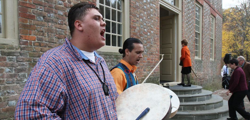 American Indians musical performance