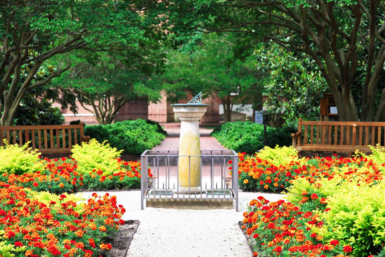 Sundial at Swem